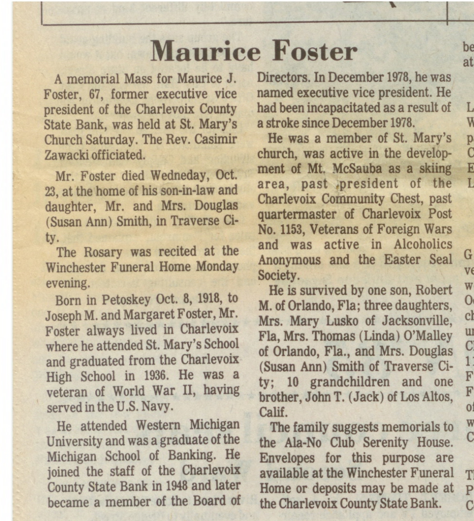 Maurice J. Foster thumbnail