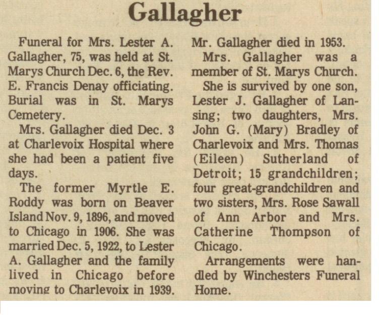 Myrtle E. Gallagher thumbnail