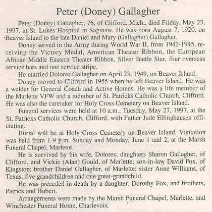 "Peter "Doney"" Gallagher thumbnail