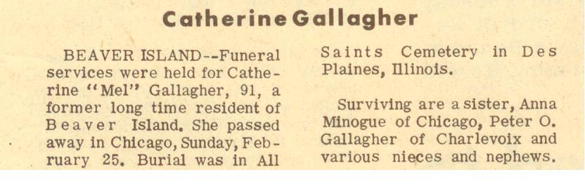 "Catherine "Mel"" Gallagher thumbnail