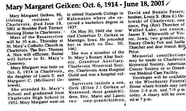 Mary Margaret Geiken thumbnail
