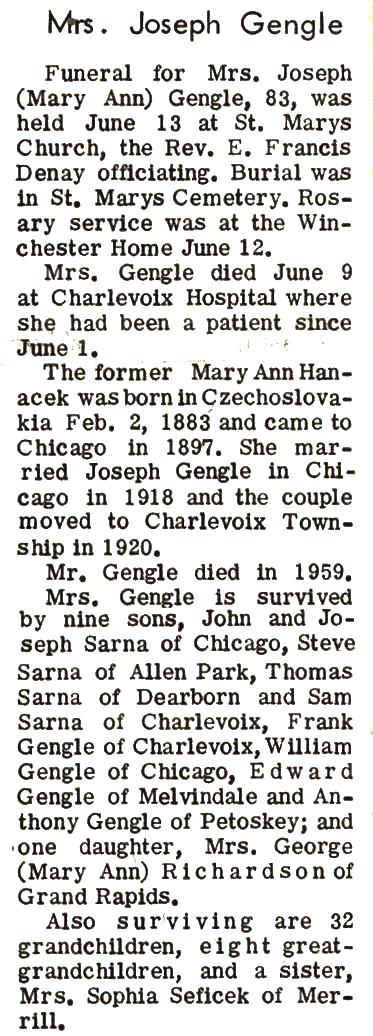 Mary Ann Gengle thumbnail