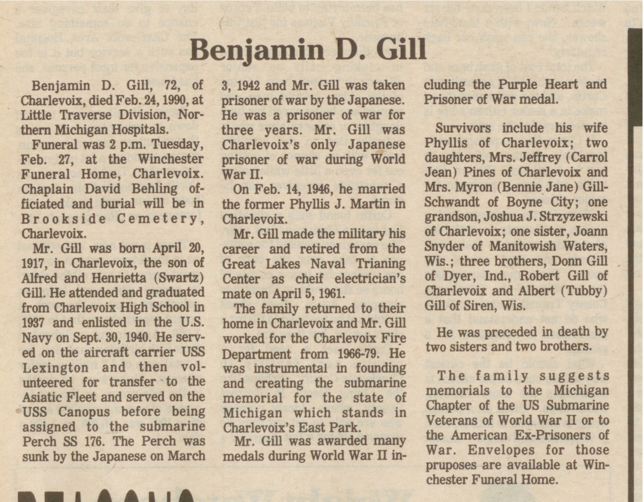 Benjamin D. Gill thumbnail
