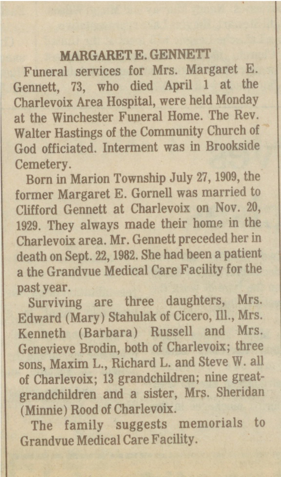 Margaret E. Gennett thumbnail