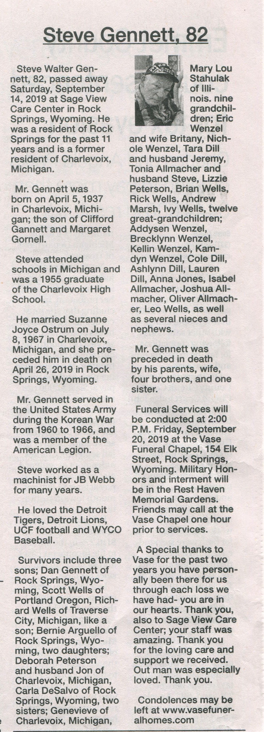 Steve Walter Gennett thumbnail