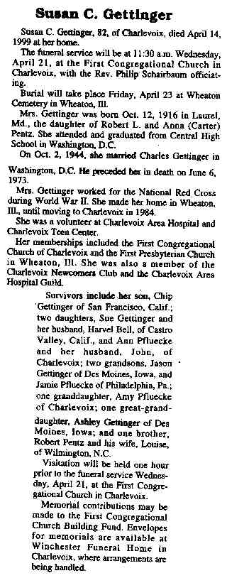 Susan C. Gettinger thumbnail