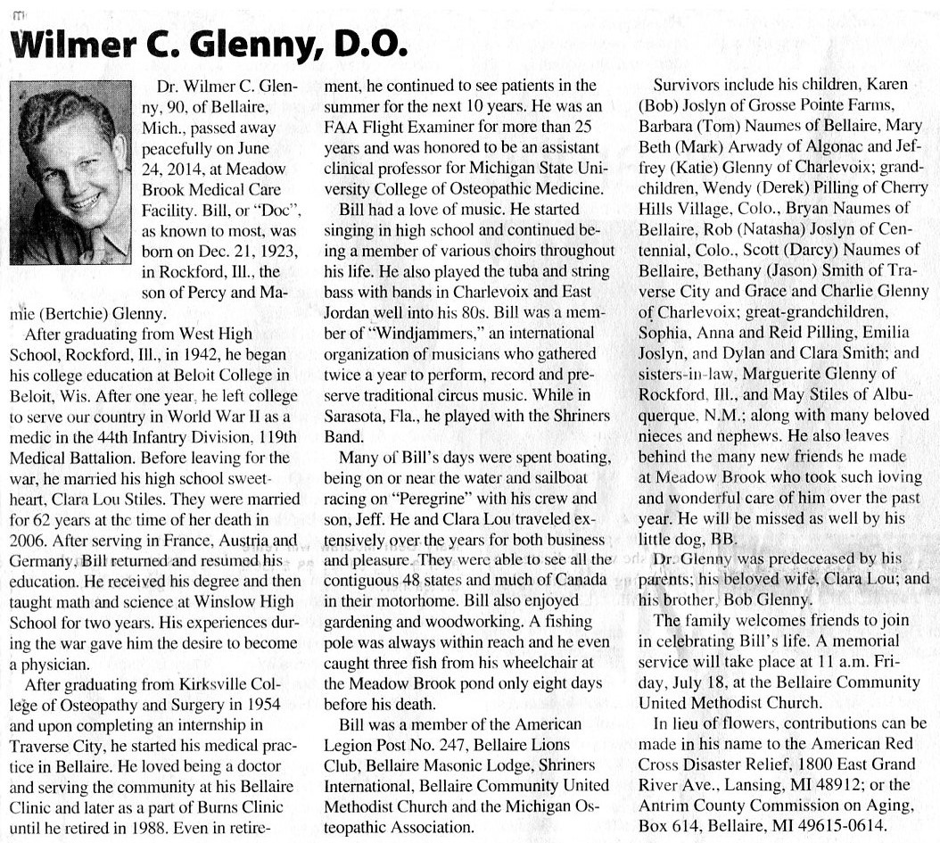 Wilmer C. Glenny thumbnail
