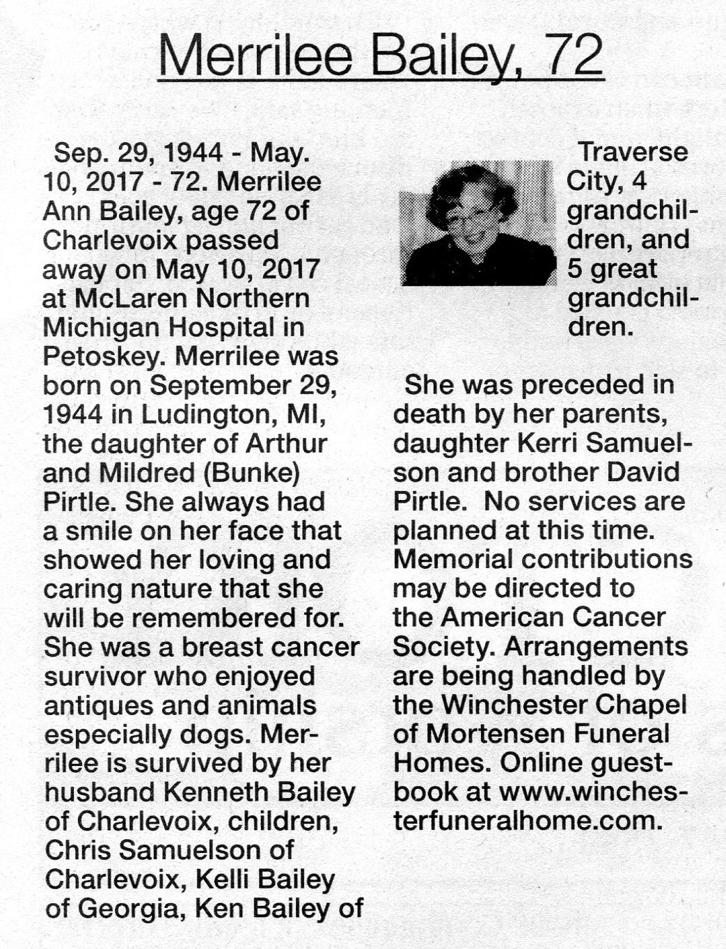 Merrilee Ann Bailey thumbnail