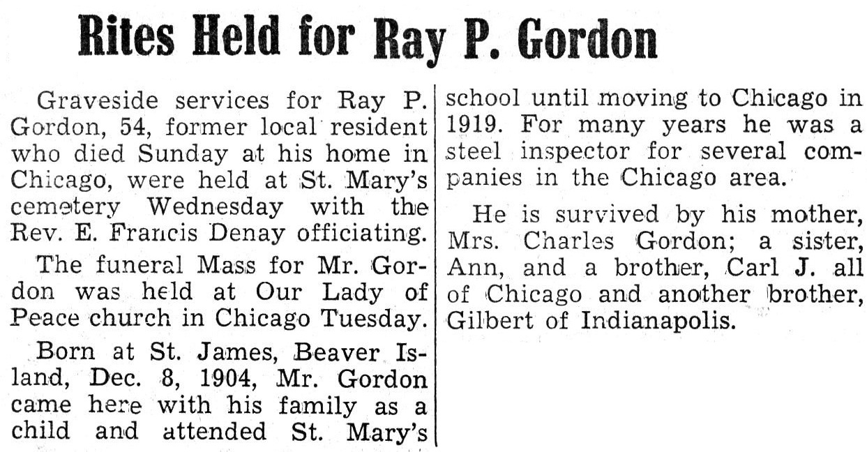 Ray P. Gordon thumbnail