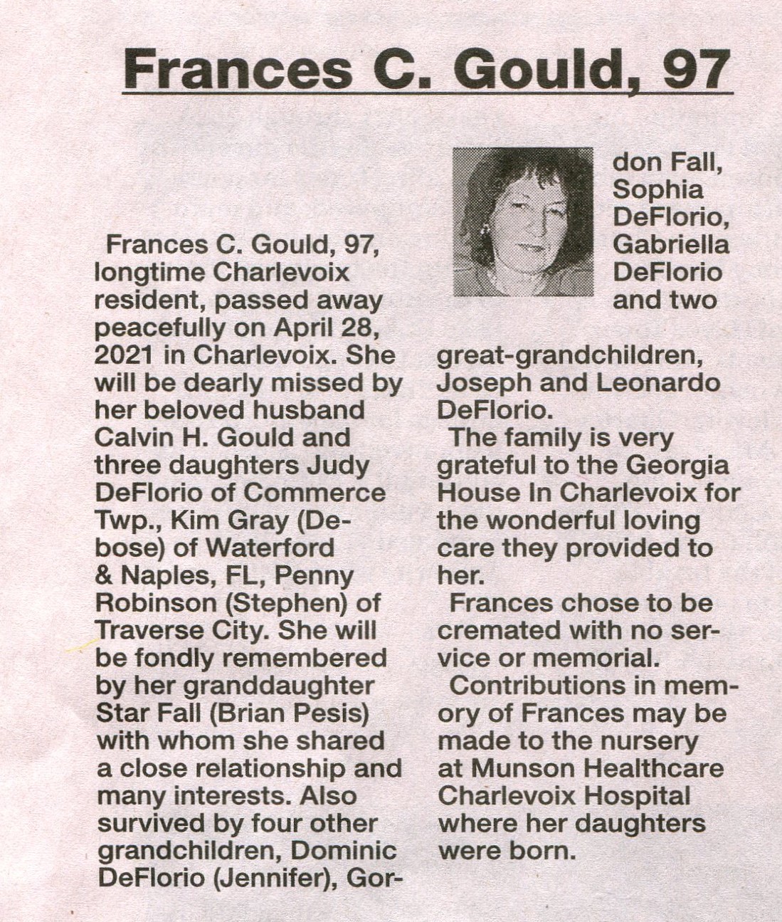 Frances C. Gould thumbnail