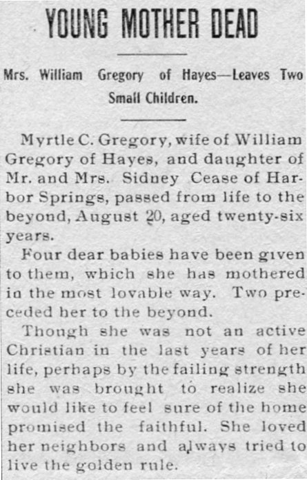 Myrtle C. Gregory thumbnail