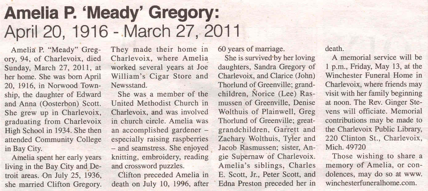 "Amelia P. "Meady"" Gregory thumbnail