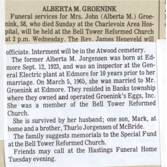 Alberta M. Groenink thumbnail