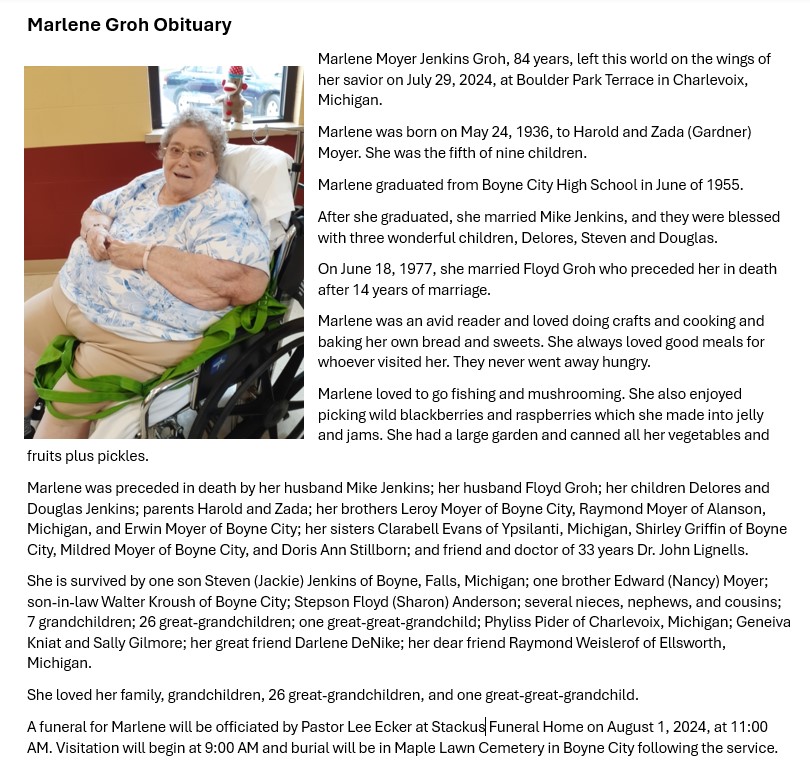 Marlene Mae Groh thumbnail