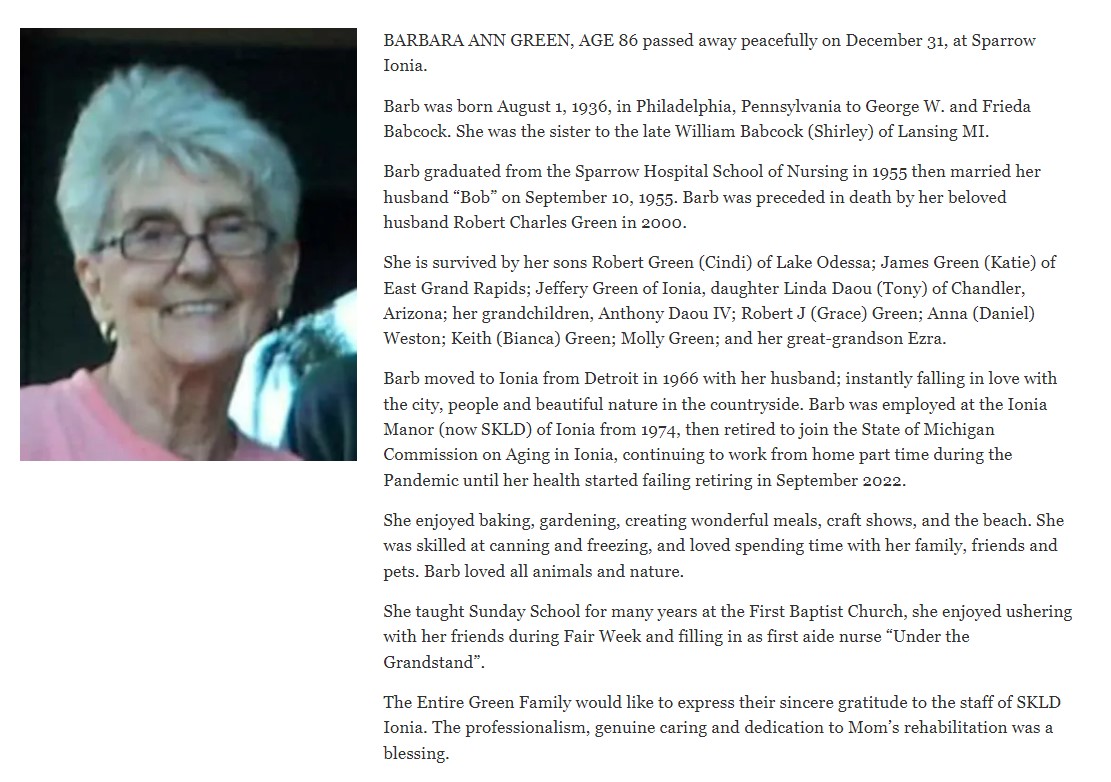 Barbara Ann Green image 2