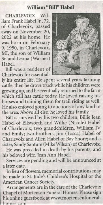 William 'Bill' Frank, Jr. Habel thumbnail
