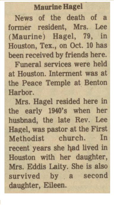 Maurine Hagel thumbnail