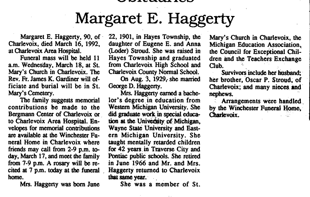 Margaret E. Haggerty thumbnail
