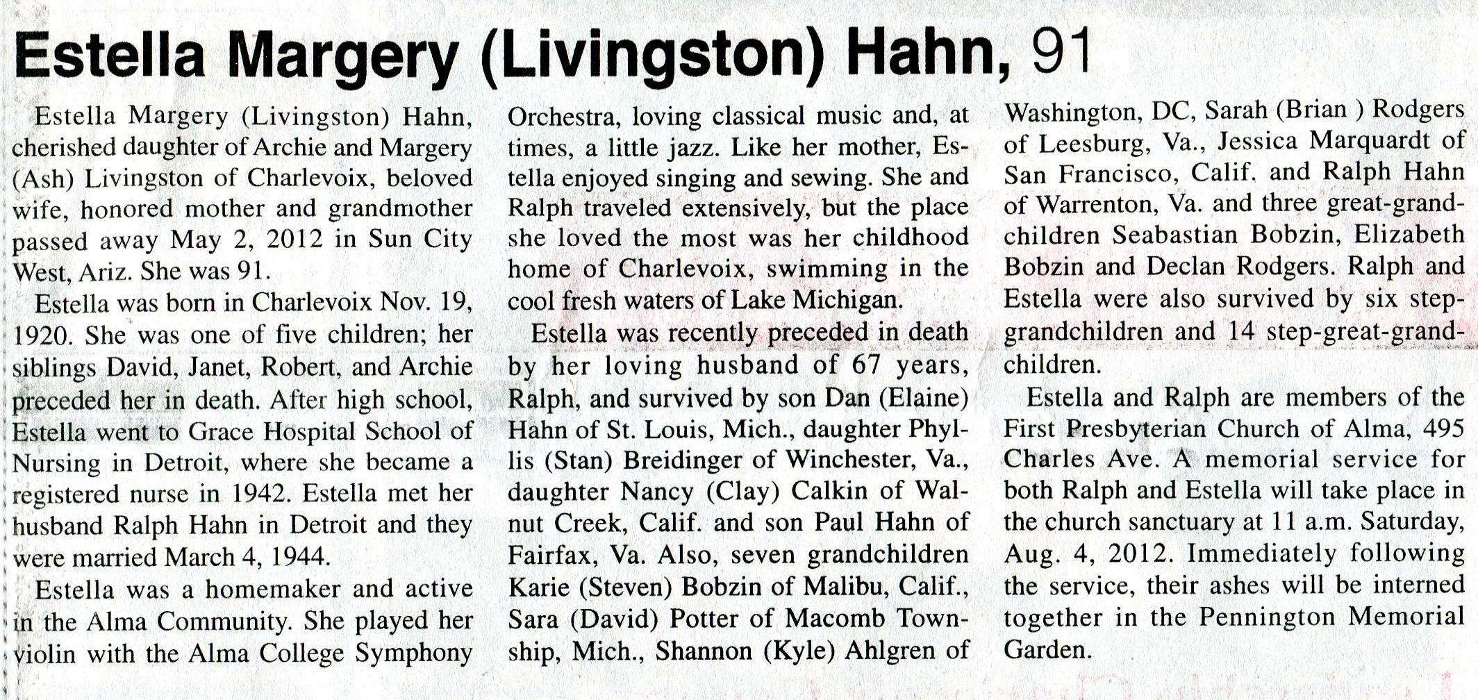 Estella Margery Hahn thumbnail