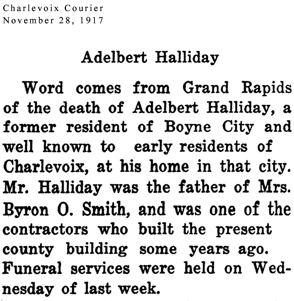 Adelbert Halliday thumbnail