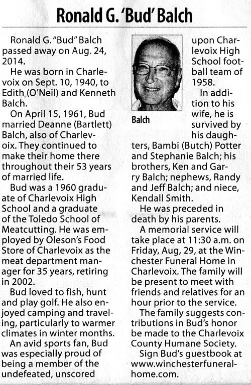 "Ronald G. "Bud"" Balch thumbnail