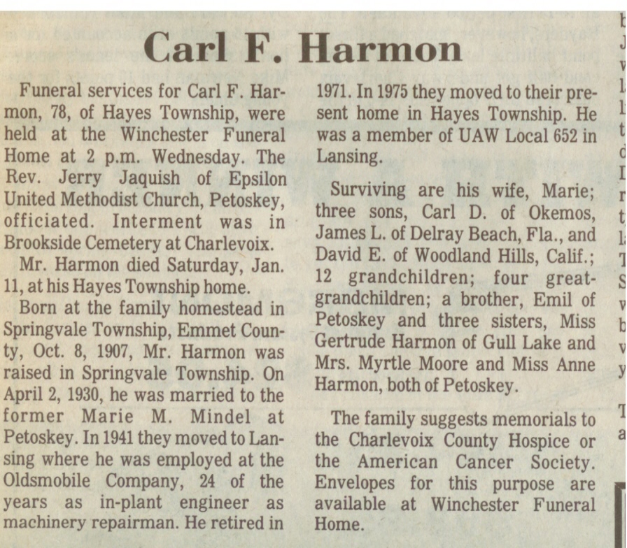 Karl F. Harmon thumbnail