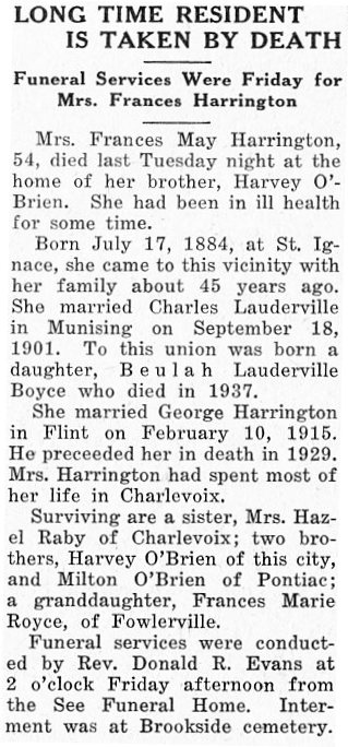 Frances May Harrington thumbnail