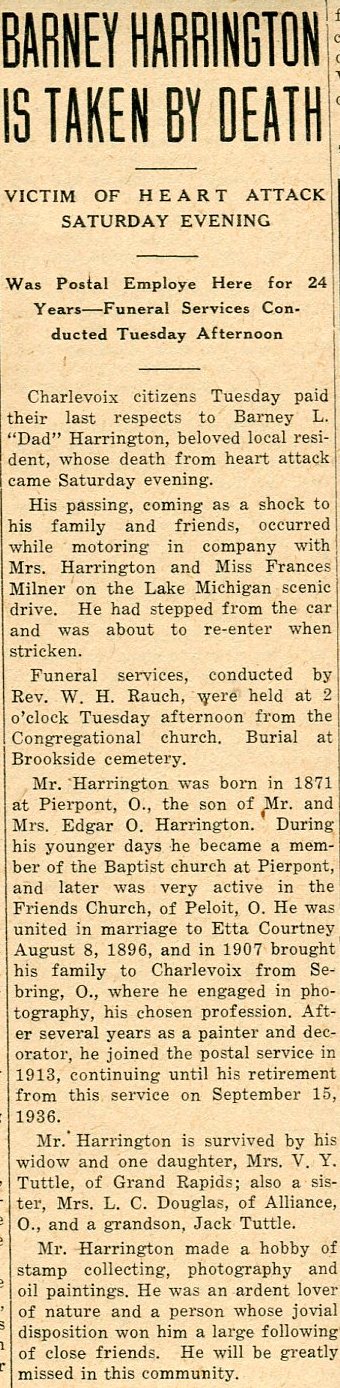 "Barney L. "Dad"" Harrington thumbnail