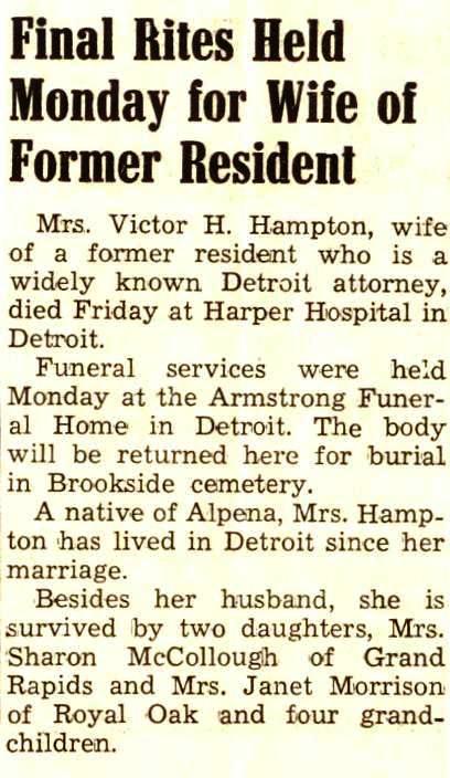Mrs. Victor H. Hampton thumbnail