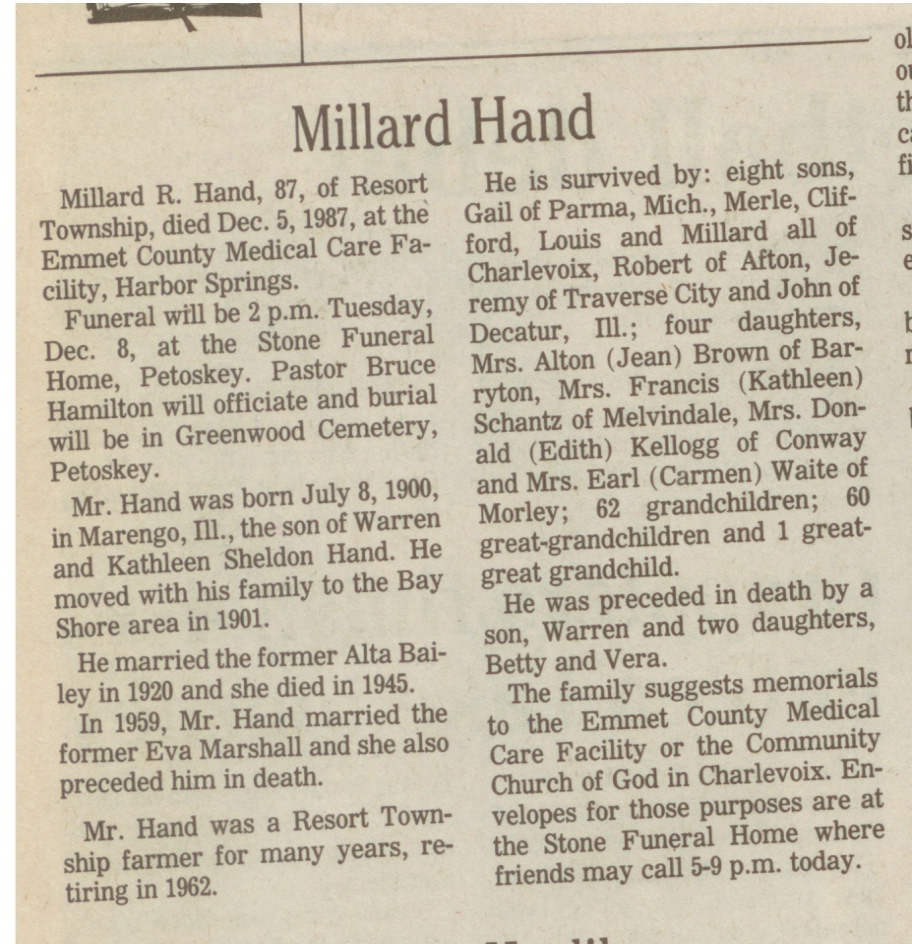 Millard R. Hand thumbnail
