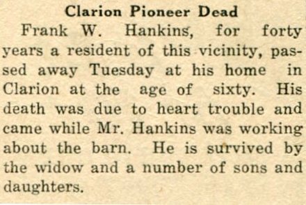 Frank W. Hankins thumbnail