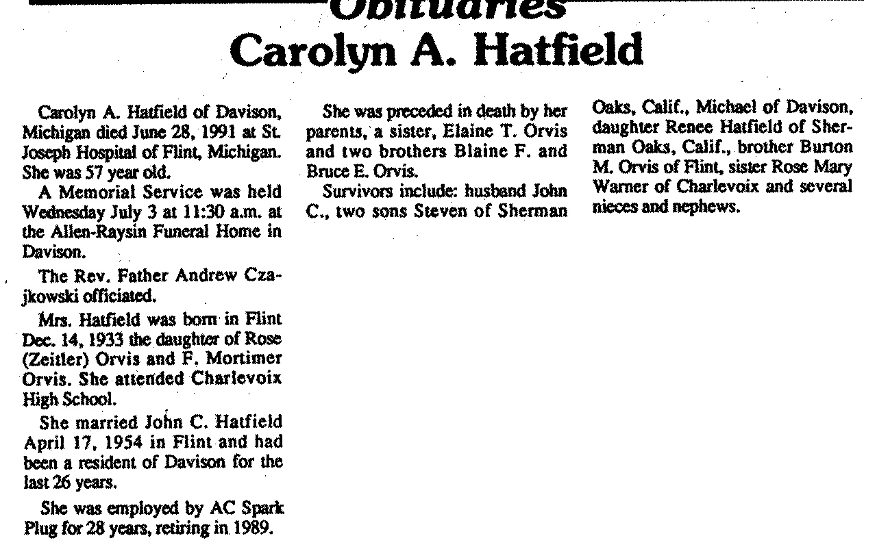 Carolyn A. Hatfield thumbnail