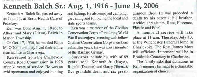 Kenneth A. Balch, Sr. thumbnail