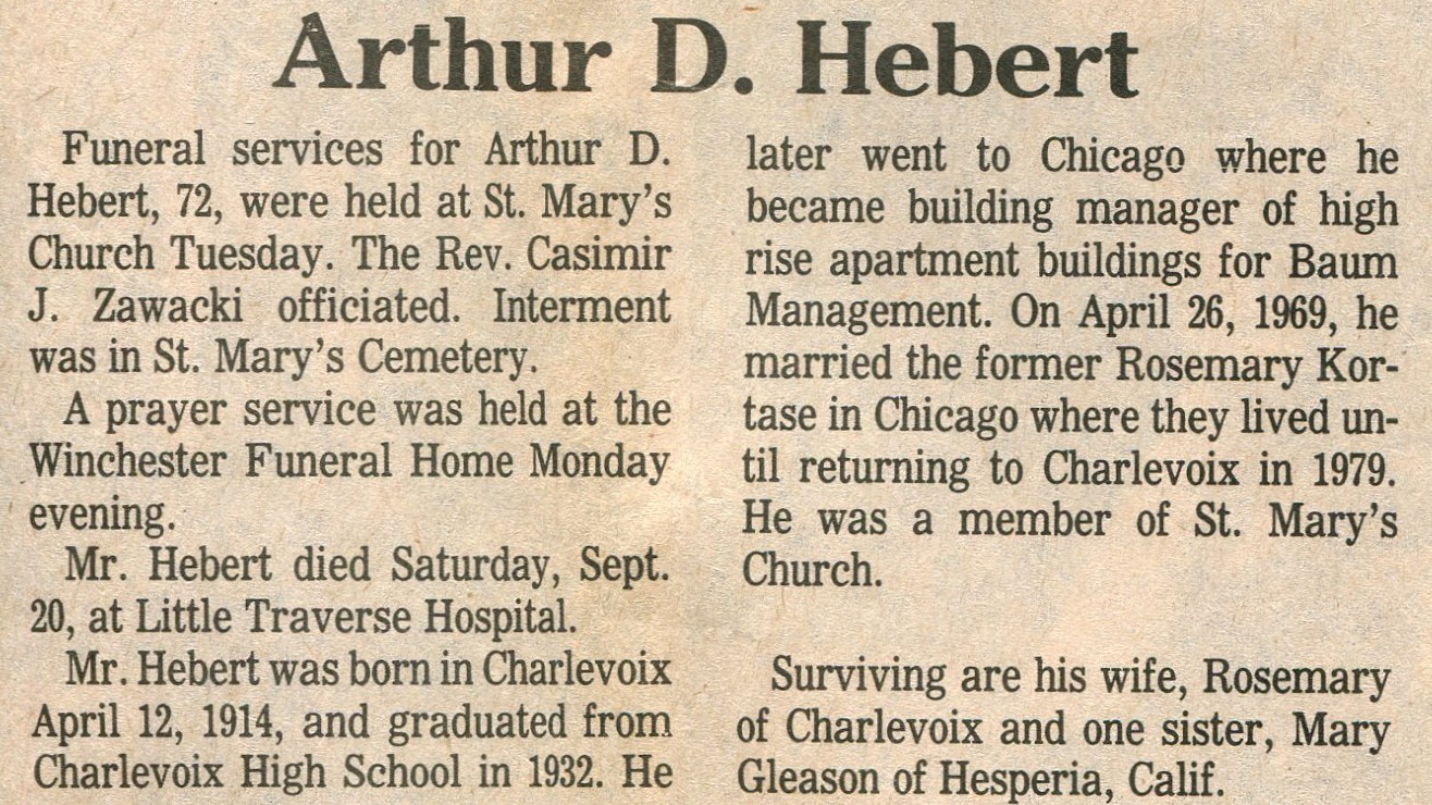 Arthur D. Hebert thumbnail