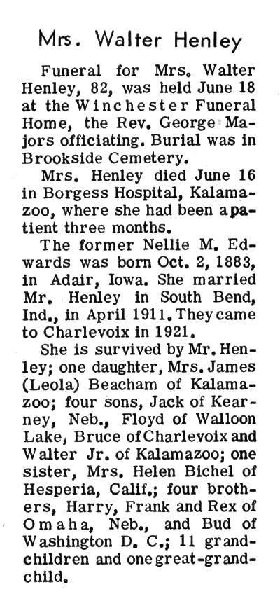 Nellie M. Henley thumbnail