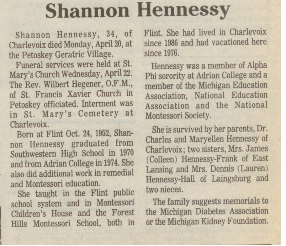 Shannon Hennessy thumbnail