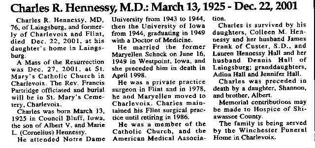 Charles R. Hennessy, M.D. thumbnail
