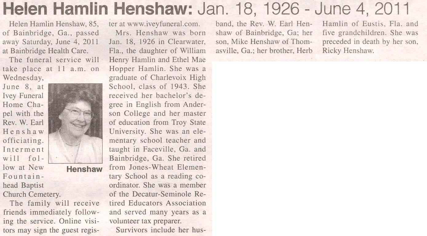 Helen Hamlin Henshaw thumbnail