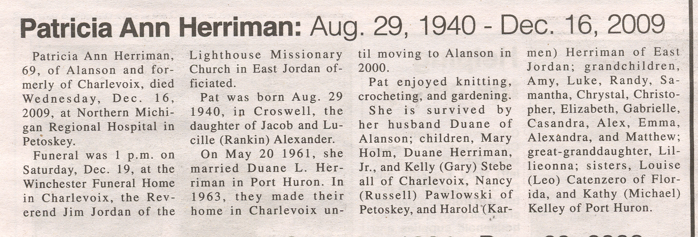 Patricia Ann Herriman thumbnail