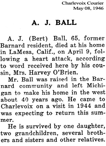 "A. J. "Bert"" Ball thumbnail