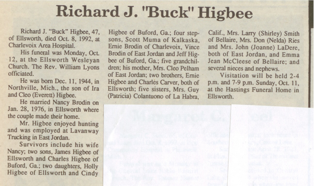 "Richard J. "Buck"" Higbee thumbnail