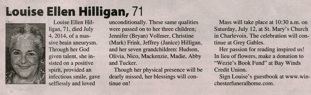 Louise Ellen (Wezie) Hilligan thumbnail
