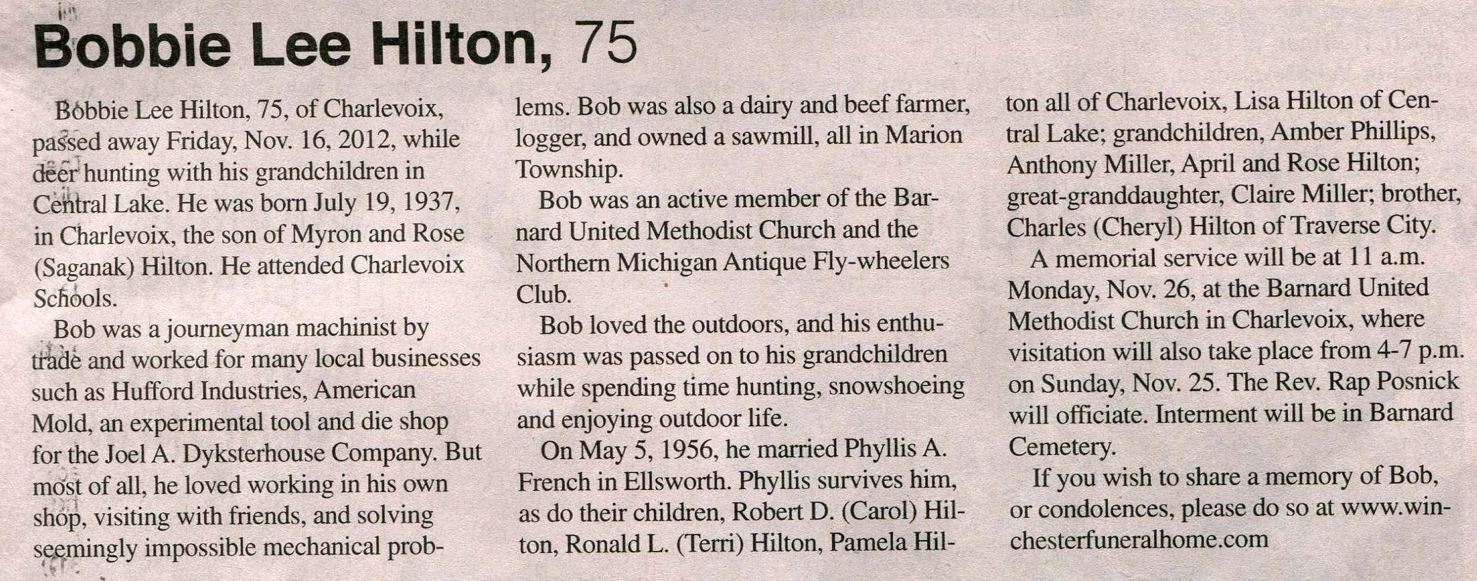 Bobbie Lee Hilton thumbnail