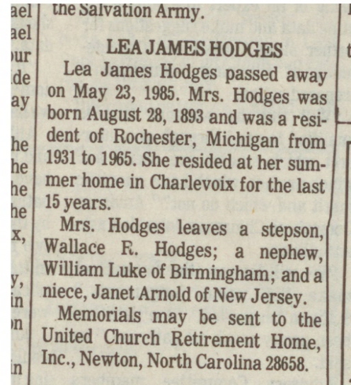Lea James Hodges thumbnail