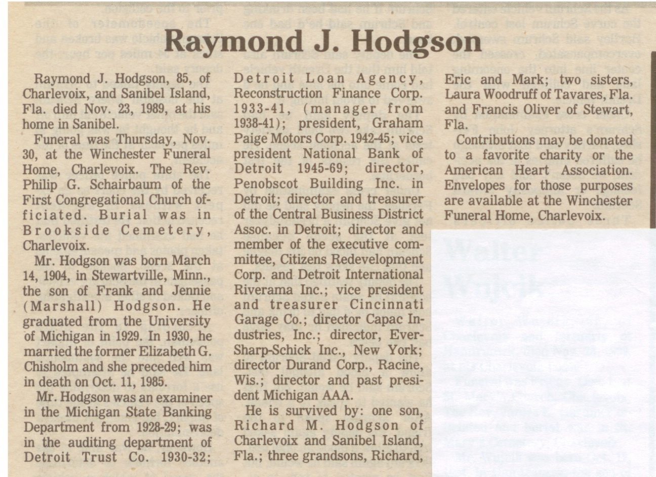 Raymond J. Hodgson thumbnail