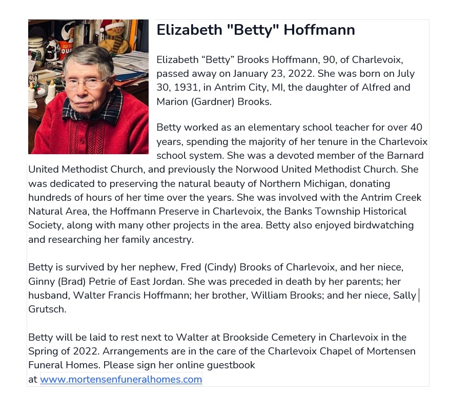 Elizabeth 'Betty' Hoffmann thumbnail