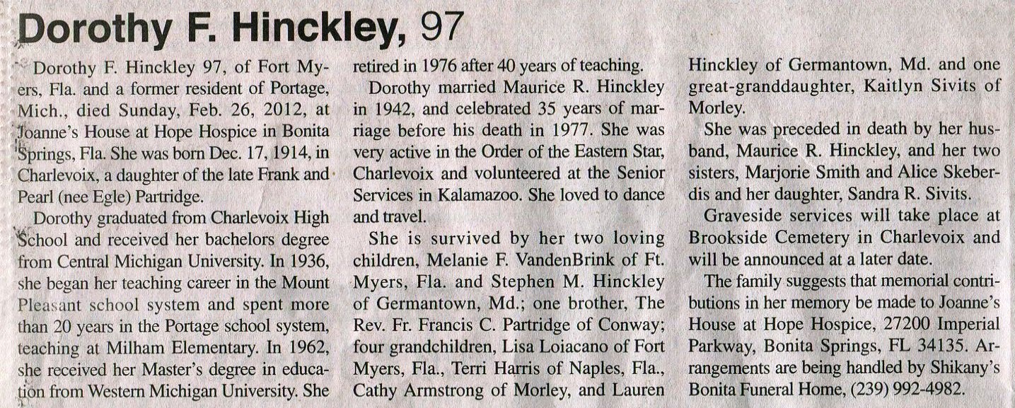Dorothy F. Hinckley thumbnail