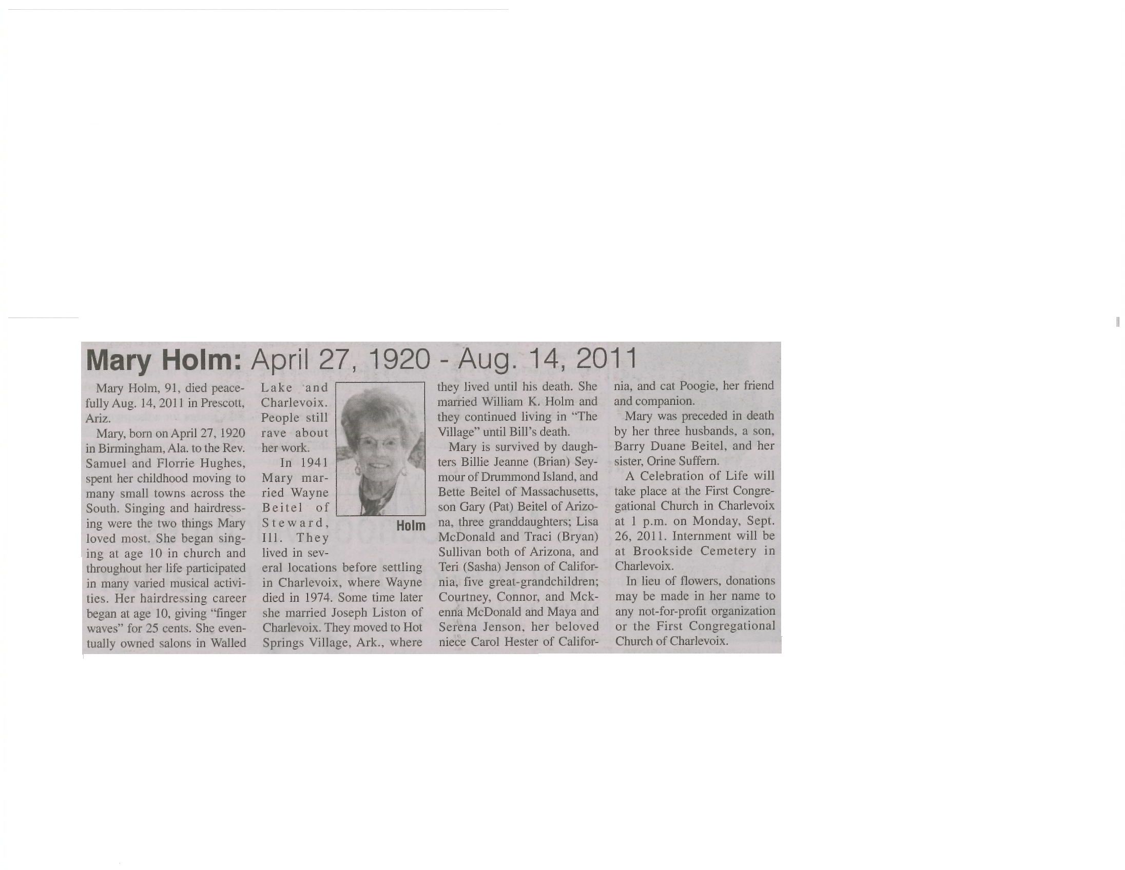Mary Holm thumbnail