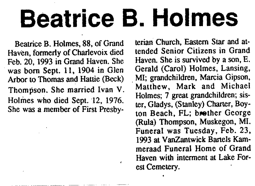 Beatrice B. Holmes thumbnail