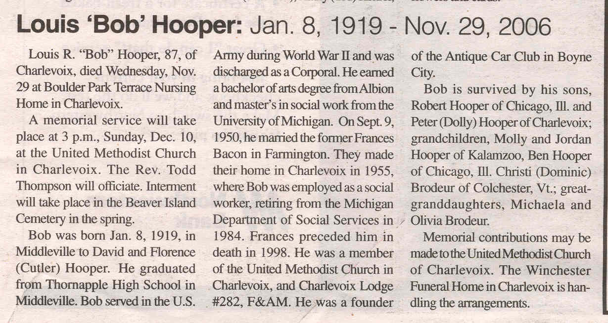 Louis 'Bob' R. Hooper thumbnail